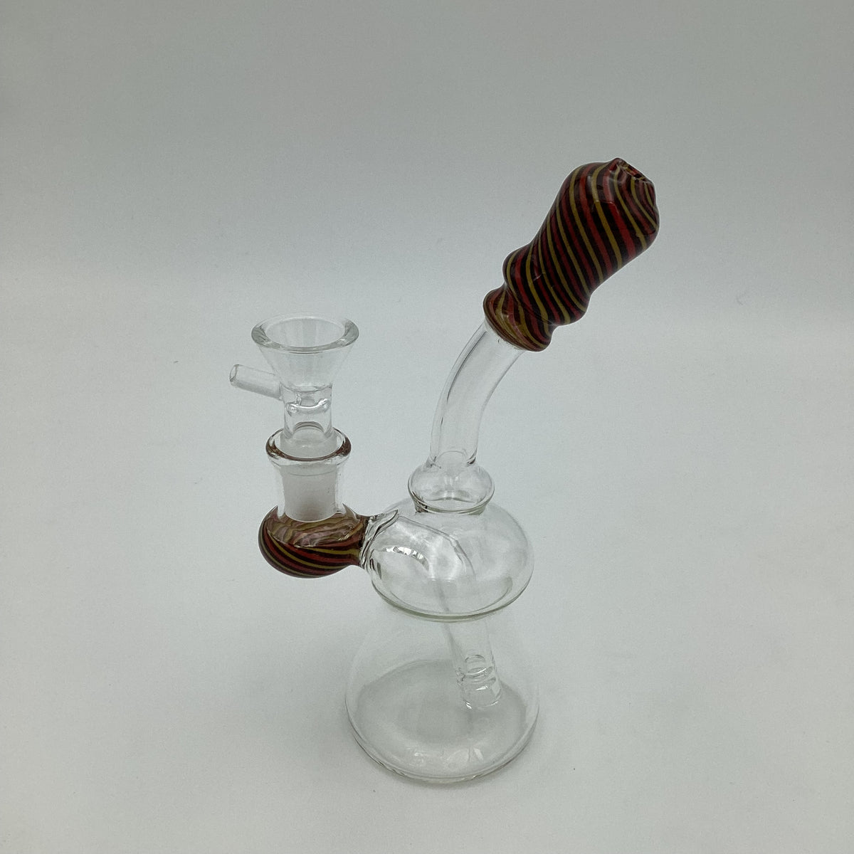 Small Solid Swirl Dab Rig