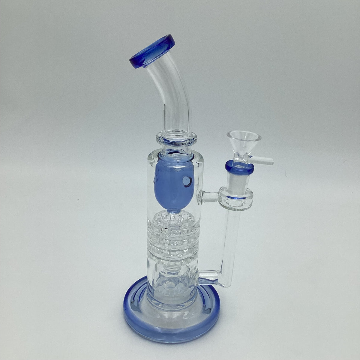 Bent Neck Matrix Water Pipe