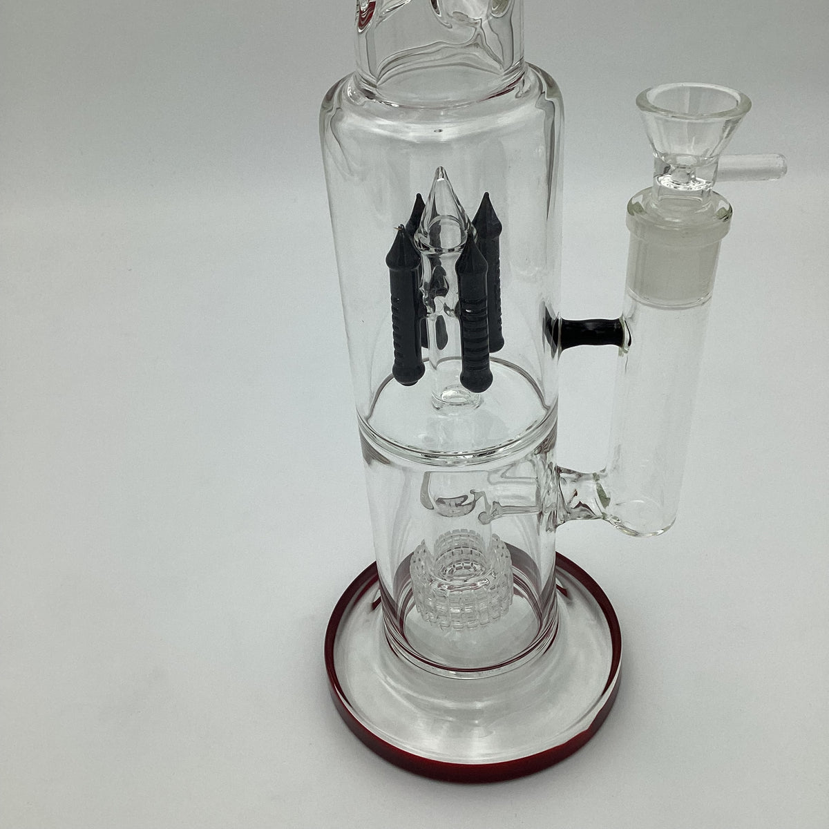 TopSchott Water Pipe - Two Chamber Multi Perc