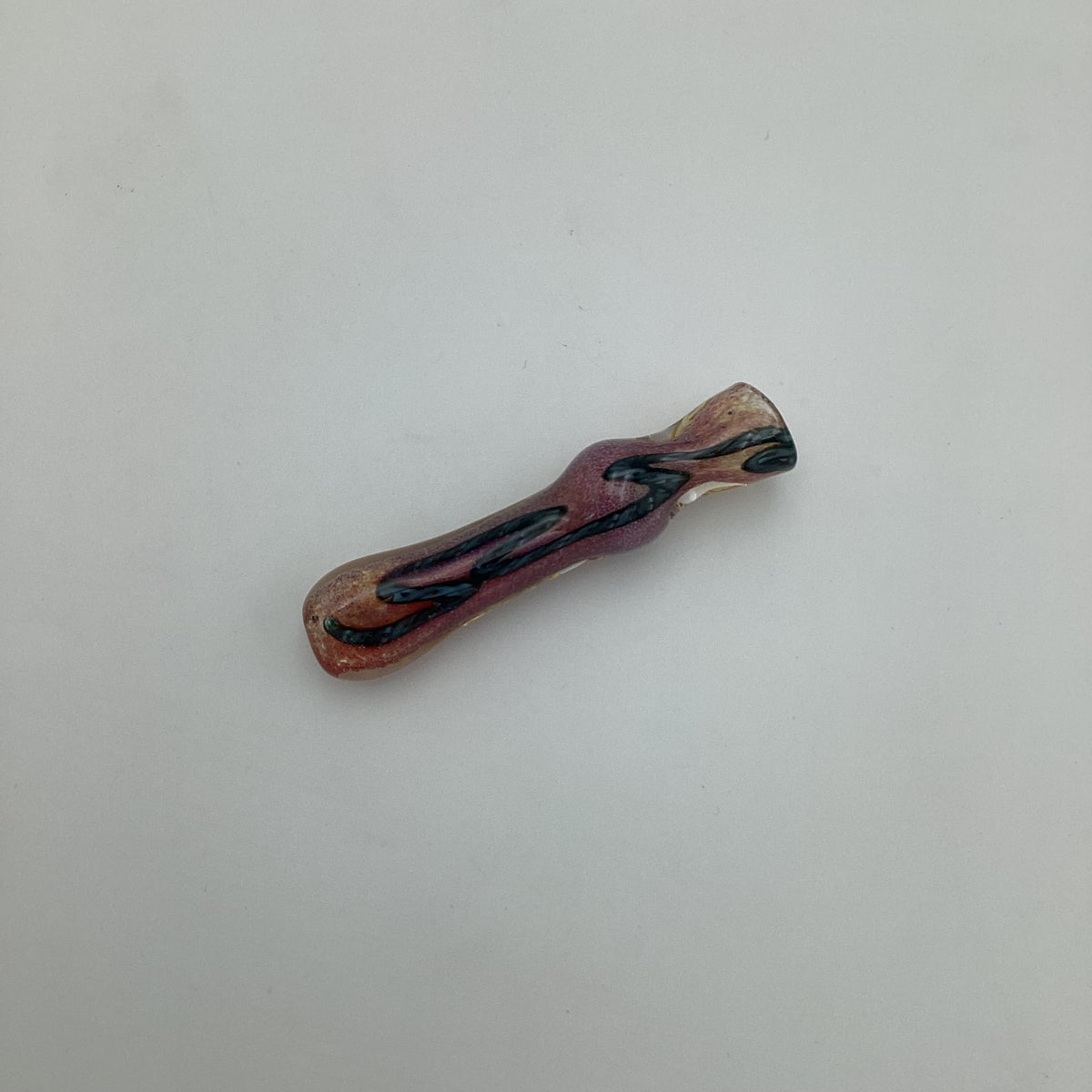 Red Speckled Swirl Chillum