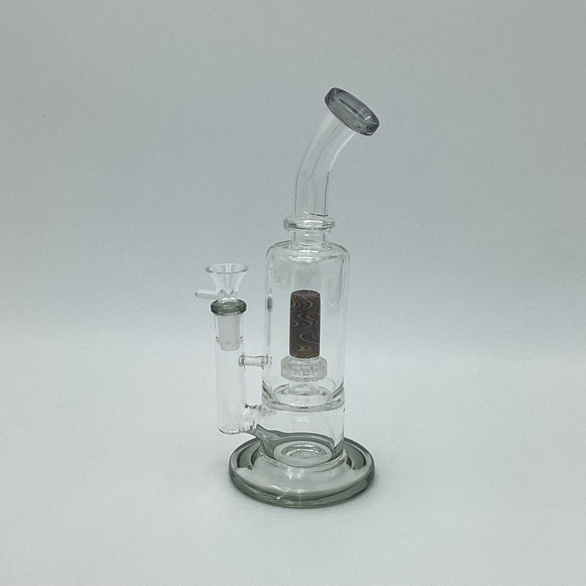 Bent Neck Wigwam Accent 2 Chamber Bong