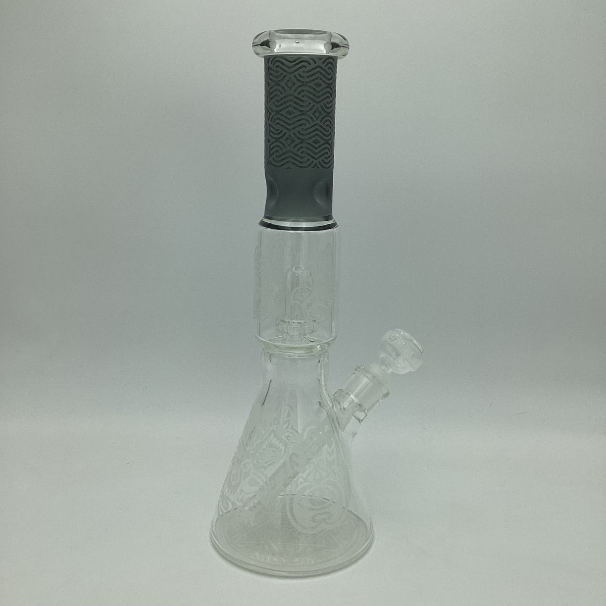 Monster Glass Sandblasted Hamsa Hand Bong