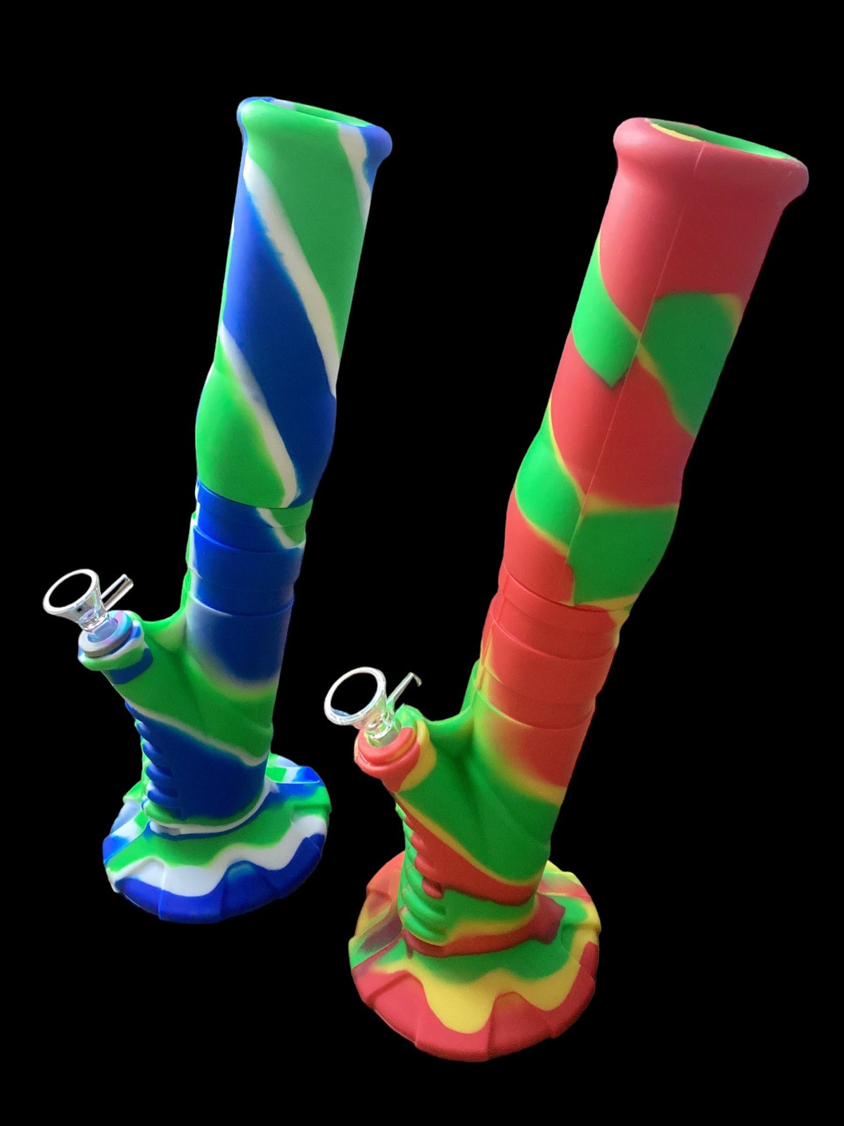 2 Piece Silicone Water Bong