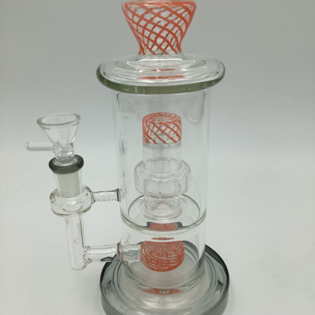 Criss Cross Accent Water Pipe