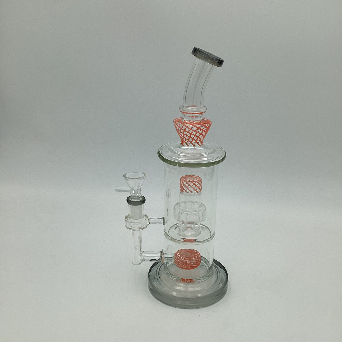 Criss Cross Accent Water Pipe