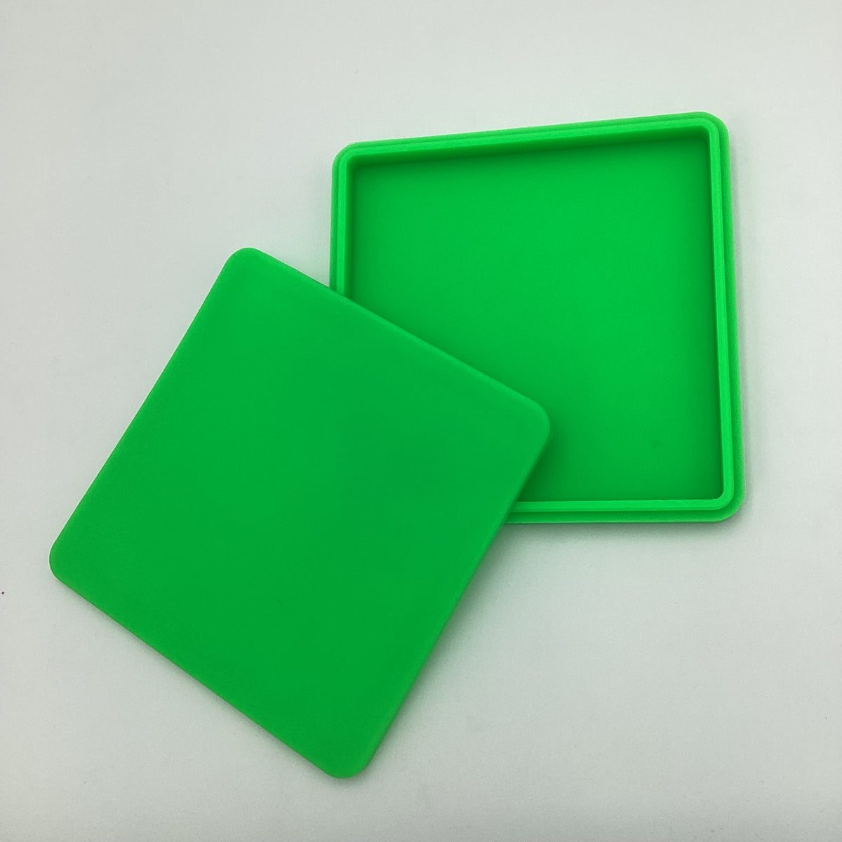 Square Silicone Tray with Lid