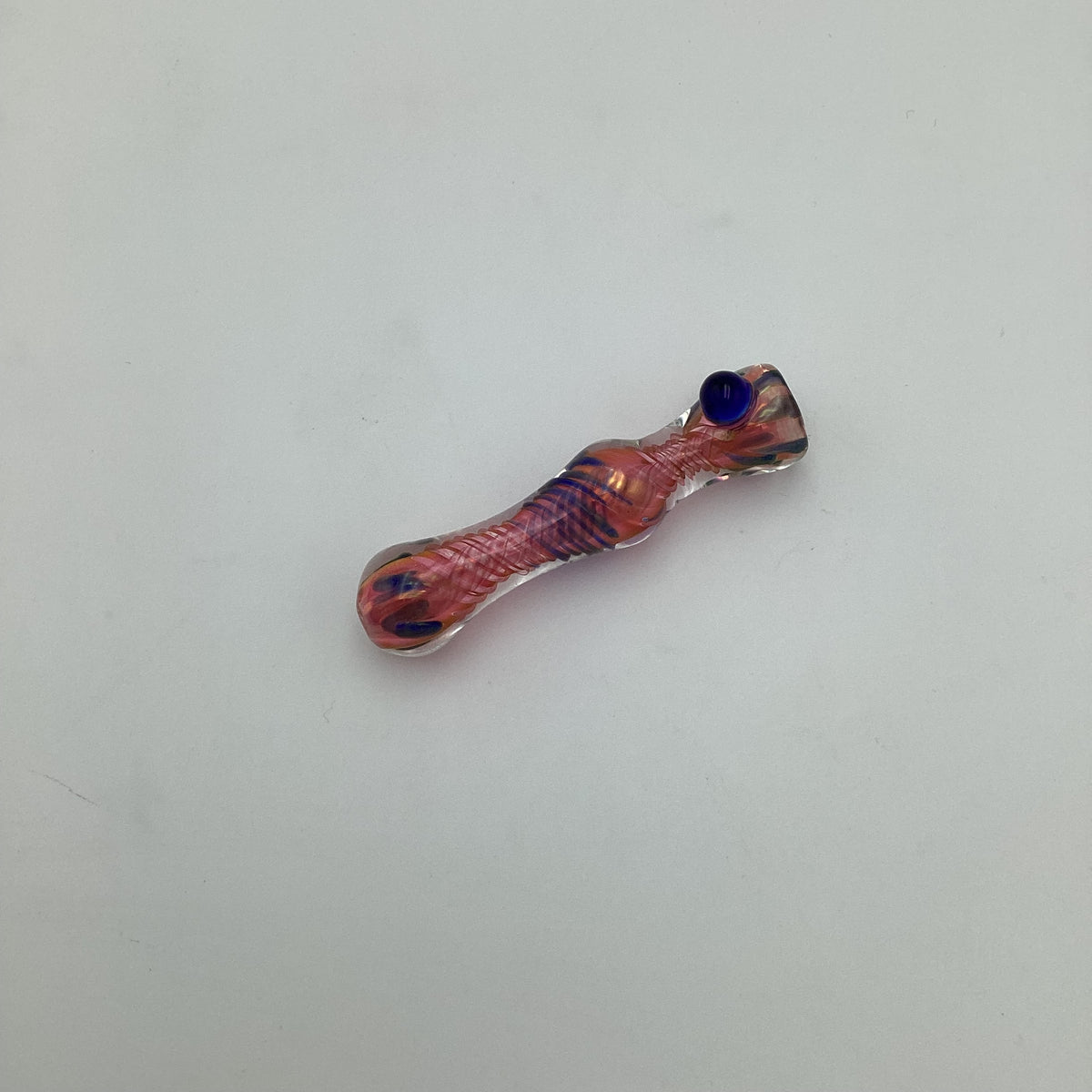 Pink Swirl Chillum