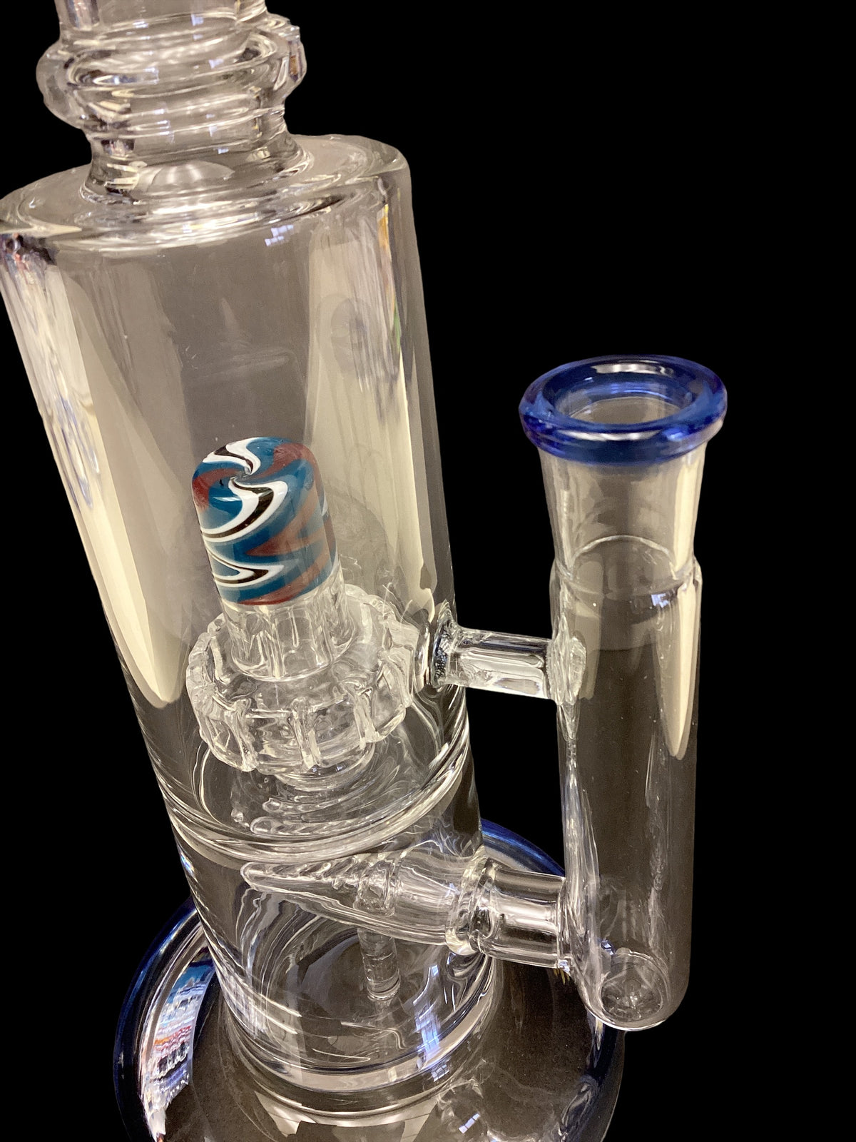 Wigwam Cylinder Two Chamber Water Pipe