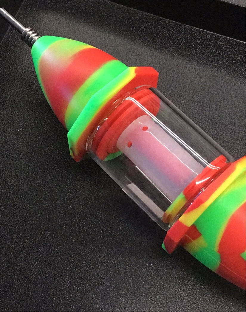 Silicone Bubbler Straw